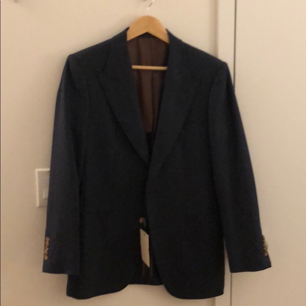 Unworn Suit Supply wool men’s blazer